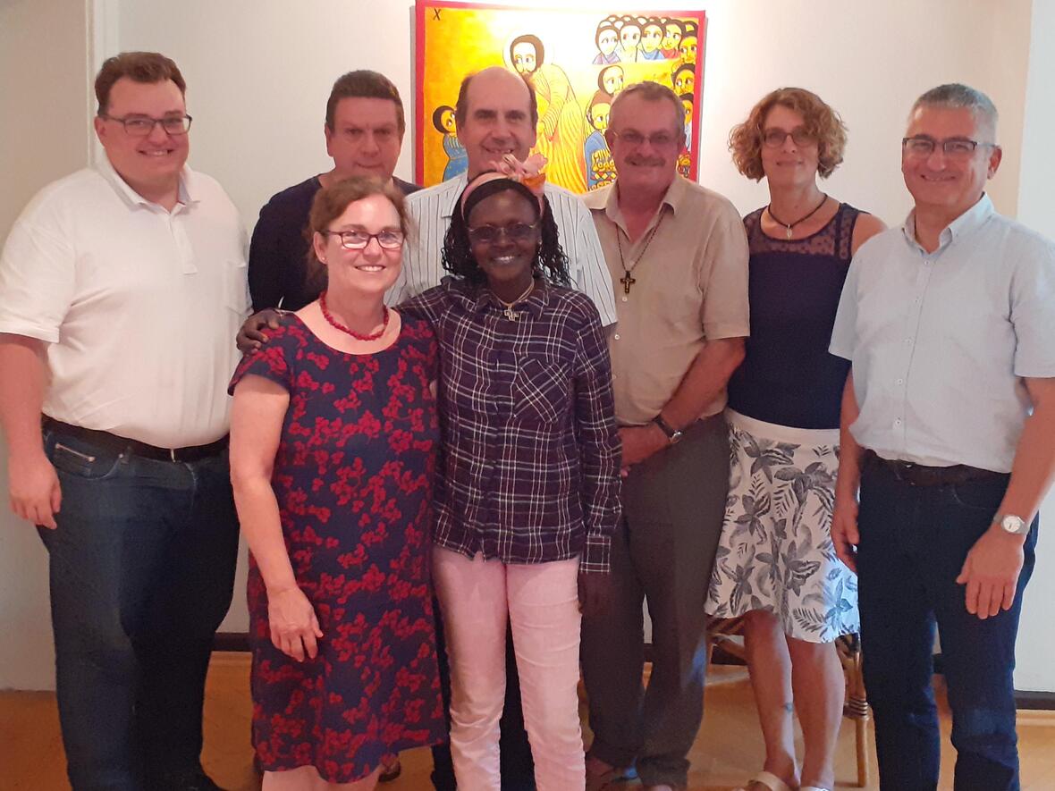 Drei Kenia-Missionare zu Besuch in der Heimat. (Foto: Abteilung Weltkirche)