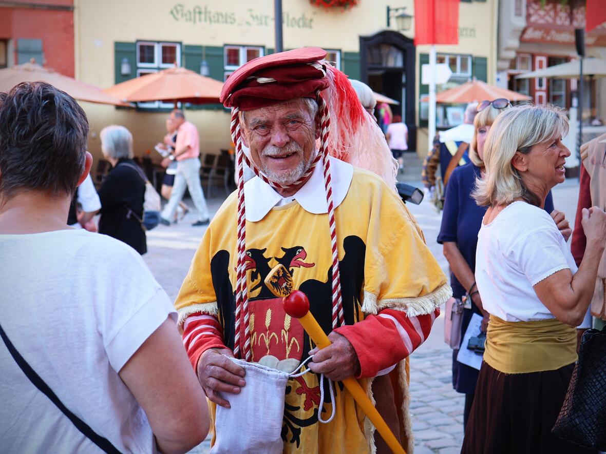 Während der zehntägigen Kinderzeche verwandelt sich die Dinkelsbühler Altstadt in eine große Festzone.