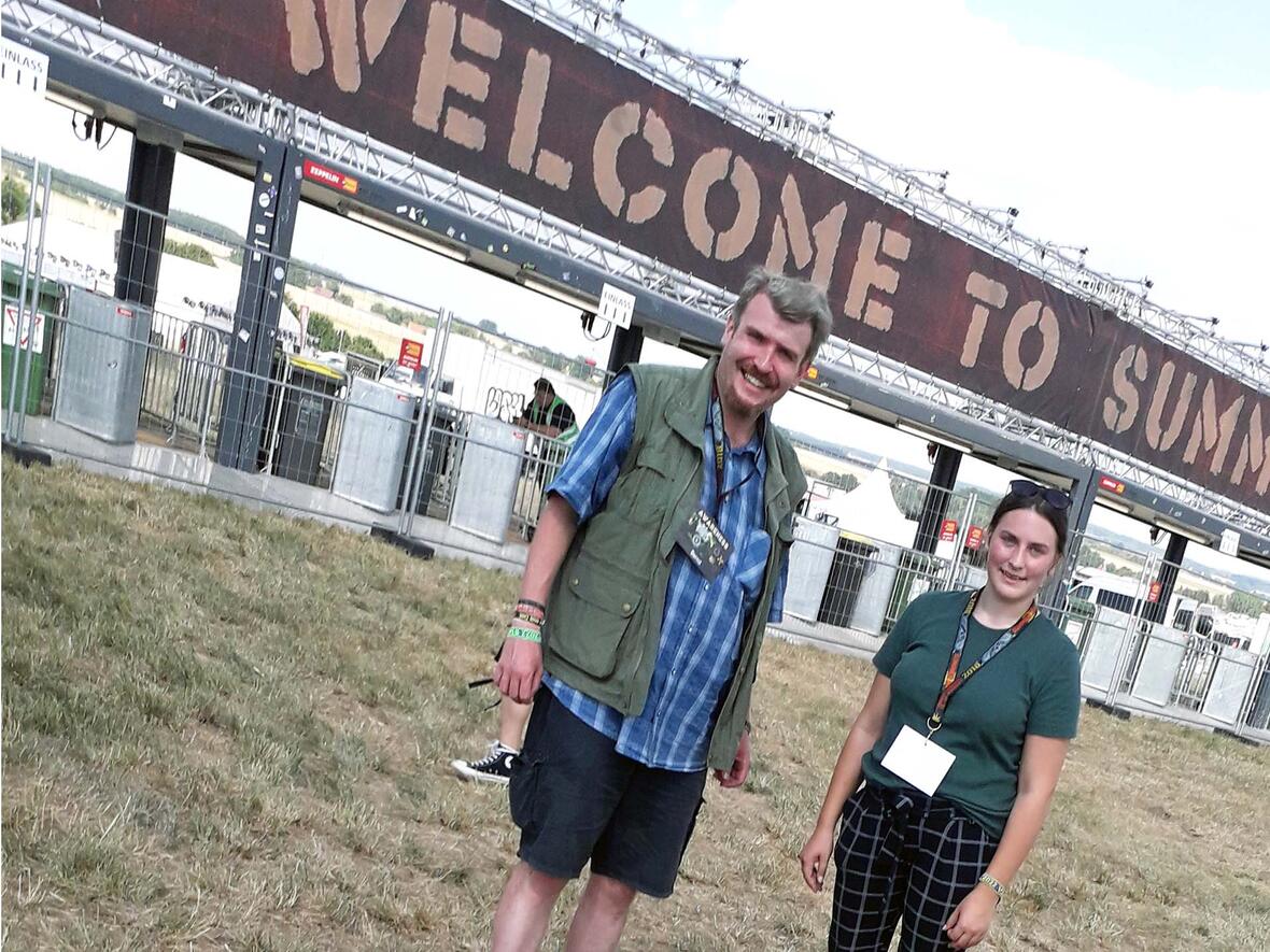 Die Katholische Landjugend Augsburg war auf dem Summer Breeze in Dinkelsbühl dabei. (Foto: KLJB)