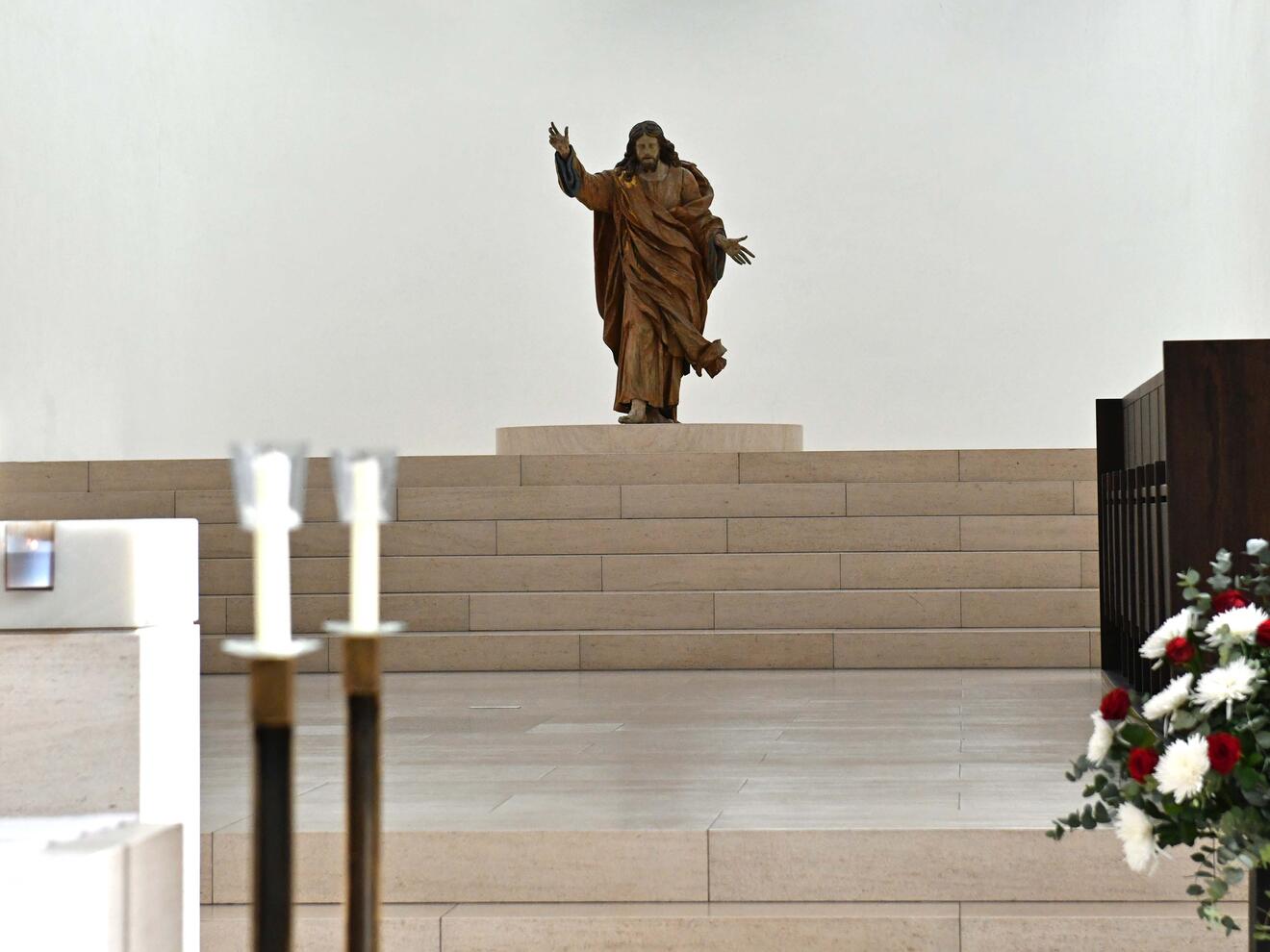 Gedenkfeier für Opfer von Missbrauch am 18. November in der Moritzkirche. (Foto: Leander Stork / pba)