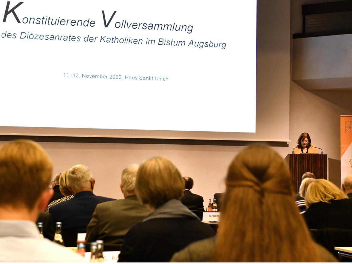 Geht in eine neue Amtsperiode: Der Diözesanrat der Katholiken im Bistum Augsburg (Fotos: pba/Ulrich Bobinger).