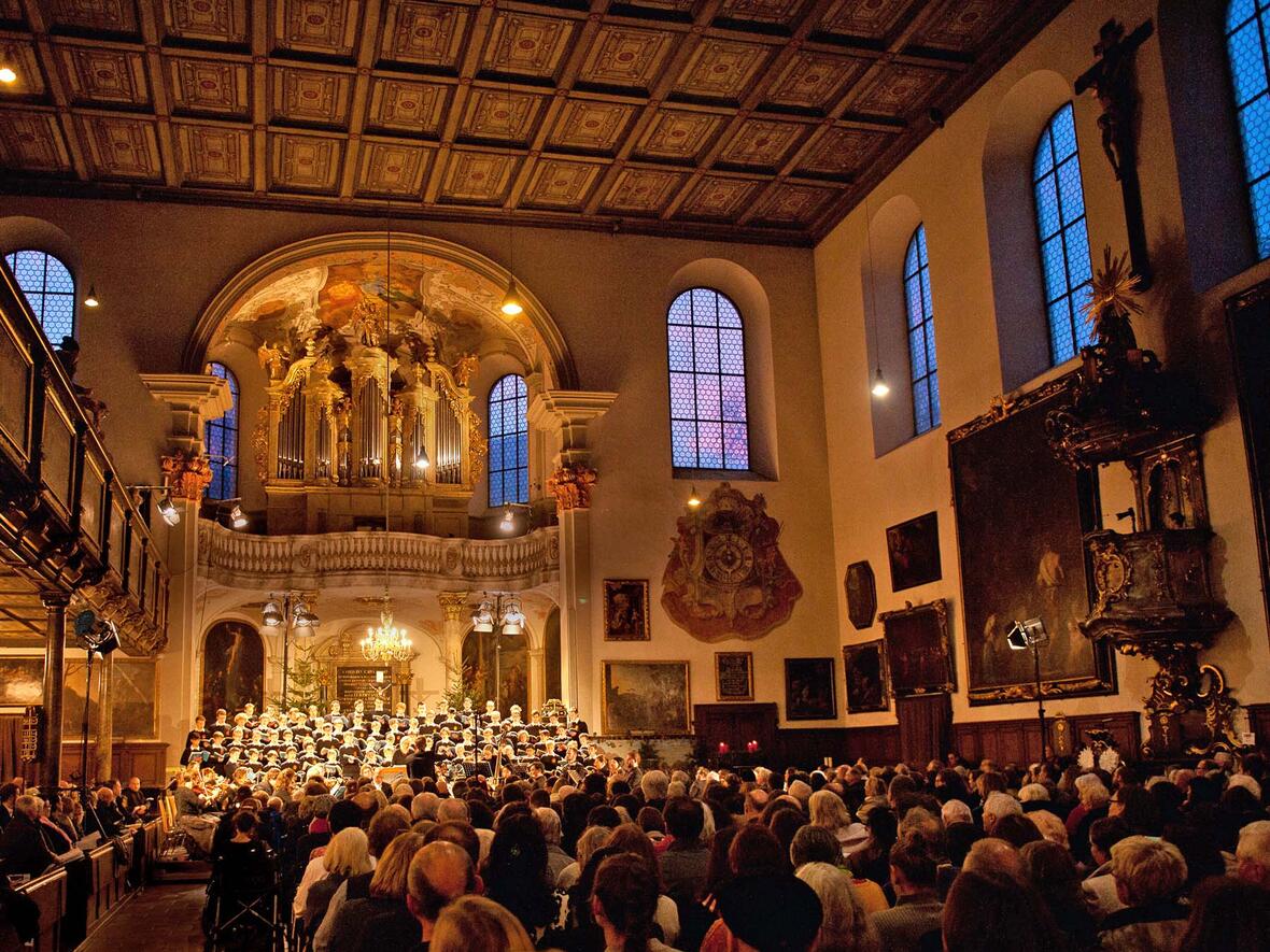 Bachs Weihnachtsoratorium in evang. Heilig-Kreuz: ein Höhepunkt im adventlichen Programm der Domsingknaben. (Archivfoto: Domsingknaben / Bernhard Gastager)
