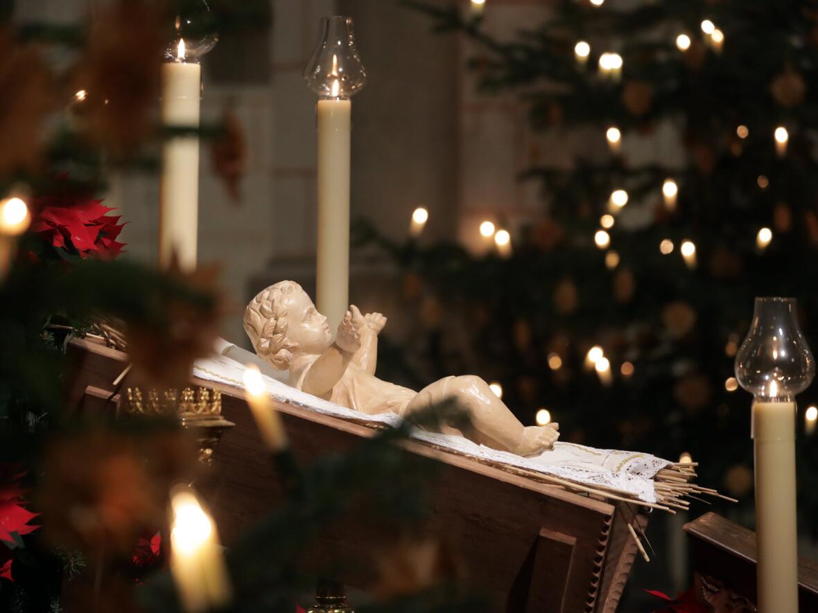 Heiligabend im Hohen Dom zu Augsburg (Fotos: Annette Zoepf / pba)