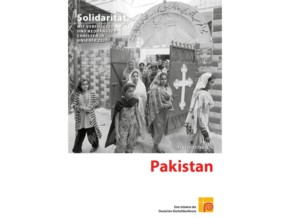 Das Titelbild der neuen DBK-Arbeitshilfe zu Pakistan (Foto: DBK)
