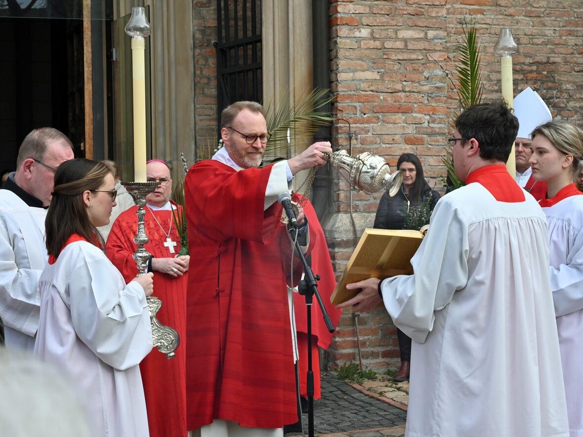 Die Verkündigung des Evangeliums.