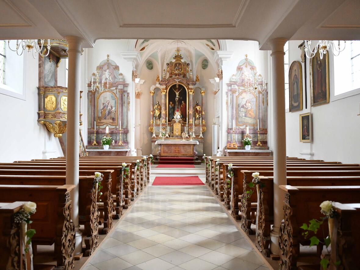 Die Kirche zählt zu einer der ältesten Ulrichskirchen im Bistum Augsburg.  