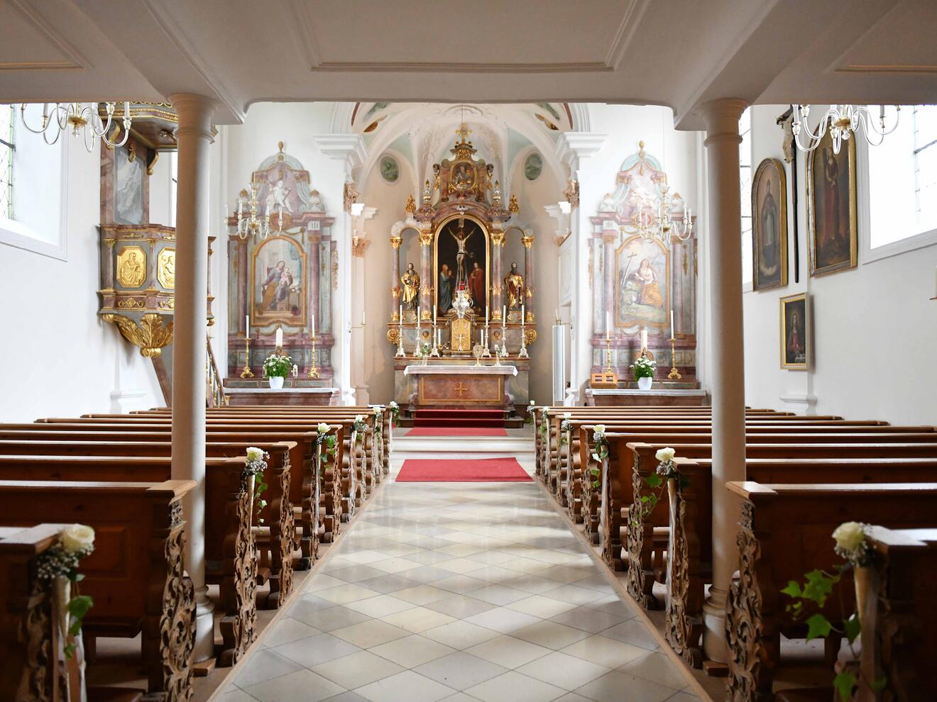 Die Kirche zählt zu einer der ältesten Ulrichskirchen im Bistum Augsburg.  