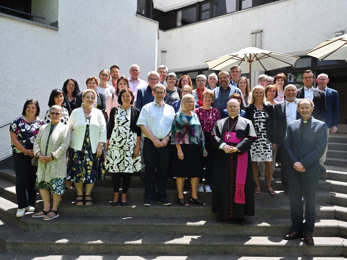 Dienstjubilare im Bischöflichen Ordinariat (Foto: Julian Schmidt / pba)