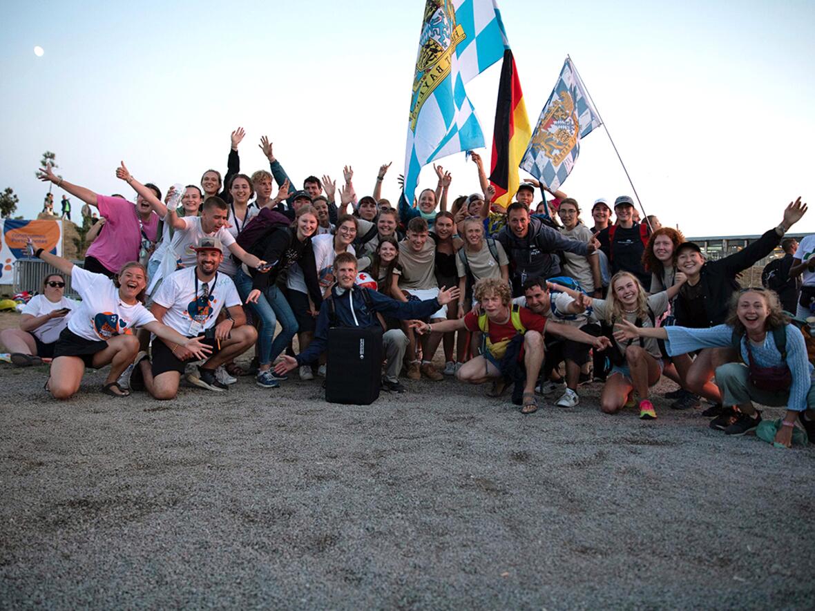 Von den "Tagen der Begegnung" in Porto kommen die WJT-Pilger heute pünktilich zum Weltjugendtag in Lissabon. (Foto: radio horeb)