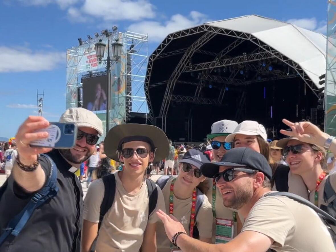 Augsburger Teilnehmer auf dem Weltjugendtag (Foto: katholisch1.tv) 