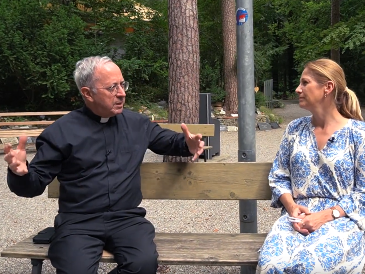 Msgr. Reichart im Einblick (Foto: katholisch1.tv)
