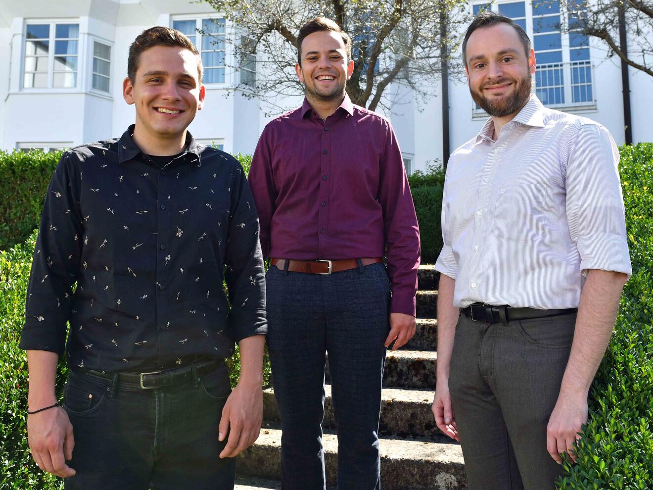 Für die Priesteramtskandidaten Peter Schneider, Dominic Stefulic und Josef Wagner geht es nun im Pastoralkurs los.