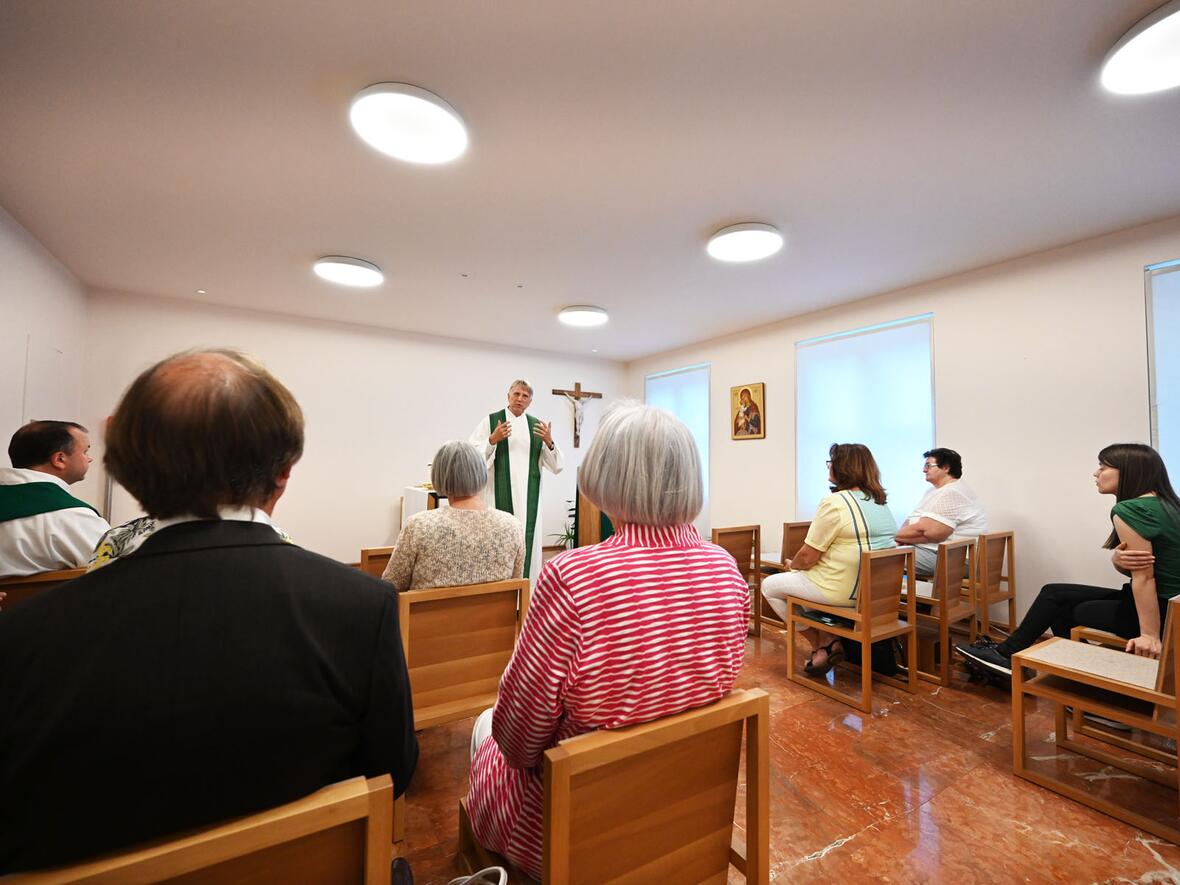 Abschlussgottesdienst in der Kapelle der COMECE.