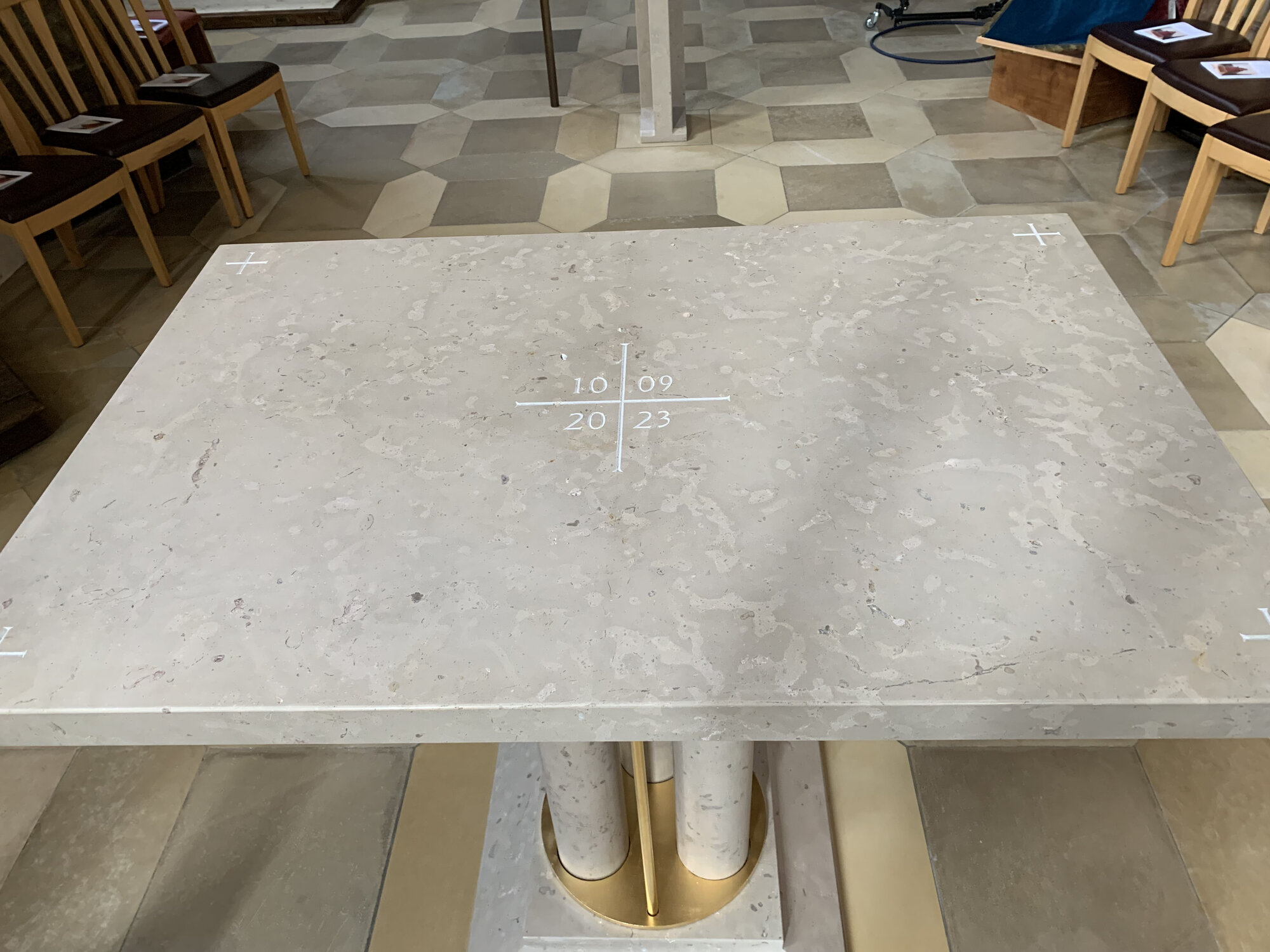 Der neue Altar von Maria Beinberg. 