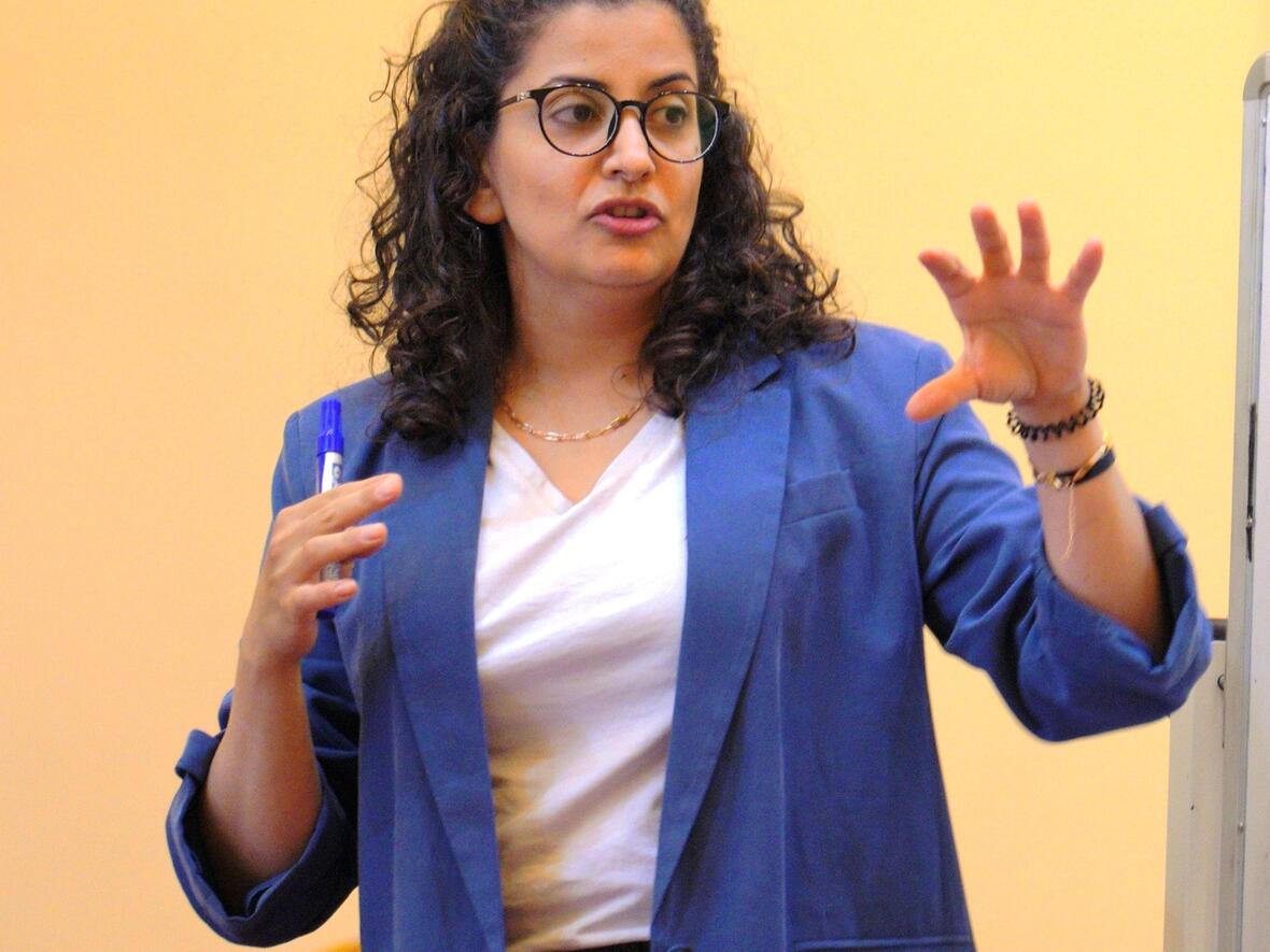 Marielle Boutros, katholische Lehrerin aus Beirut, wird über die aktuelle Situation im Libanon berichten. (Foto: Kirche in Not)