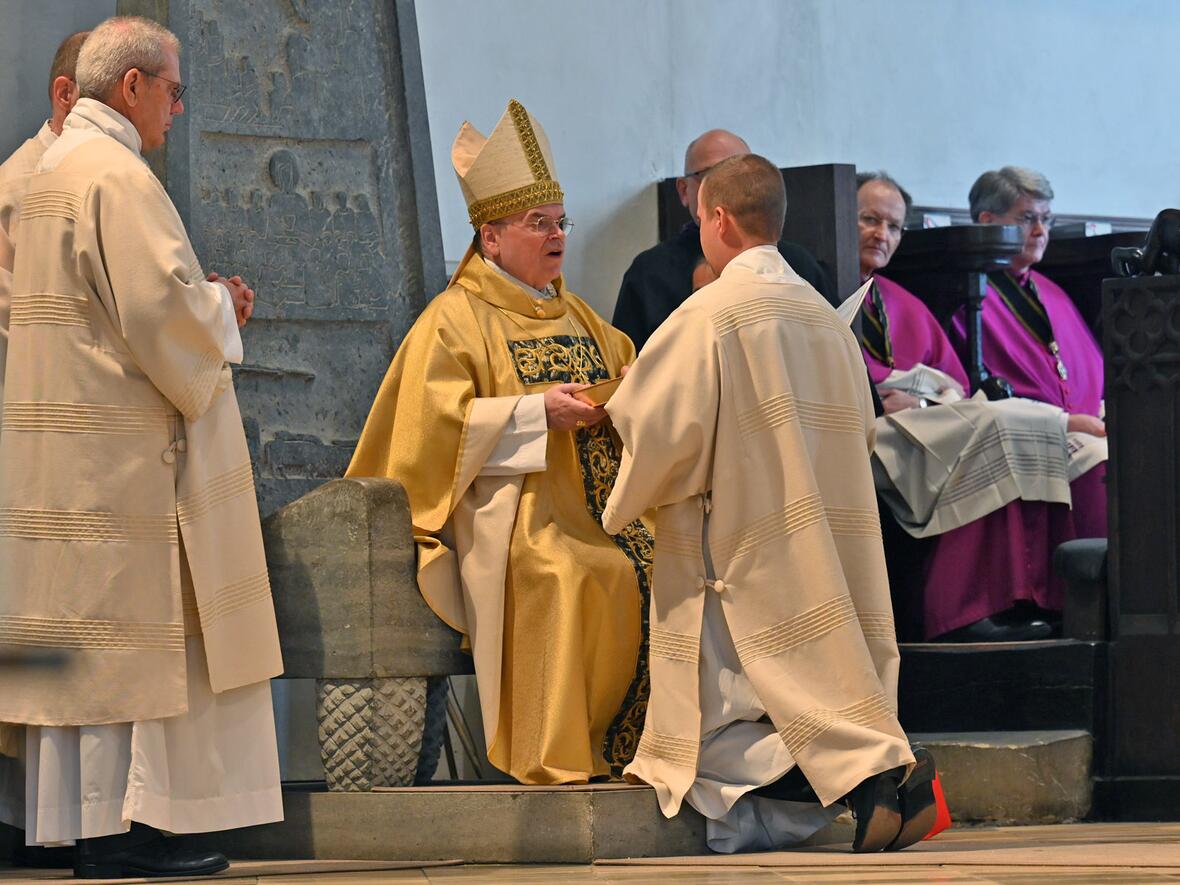 "Empfange das Evangelium Christi!"