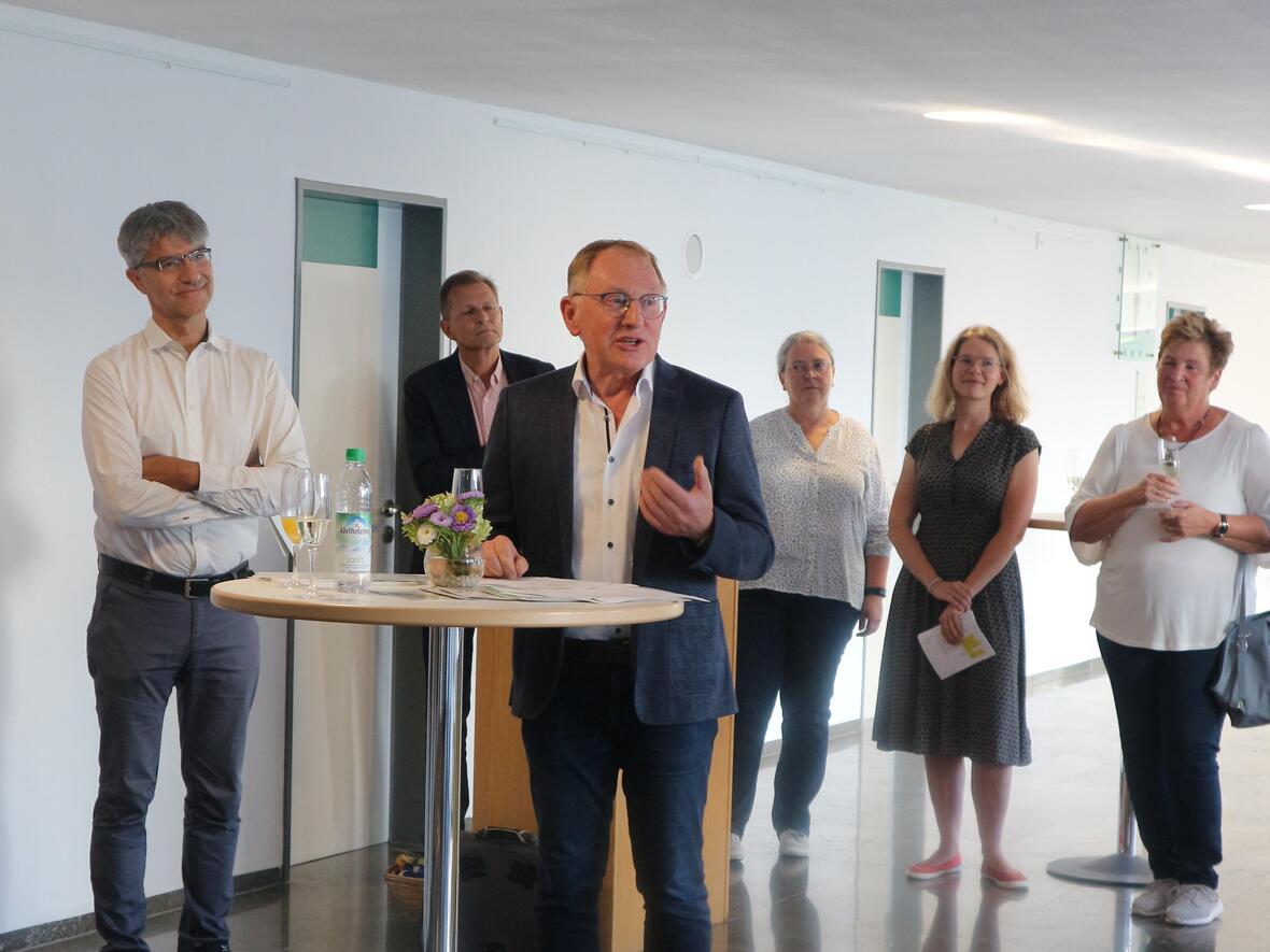 In einer Feierstunde im Exerzitienhaus in Leitershofen hat die Gemeinde- und Organisationsberatung im Bistum Augsburg auf ihr 25-jähriges Jubiläum zurückgeblickt. (Fotos: Gemeinde- und Organisationsberatung)