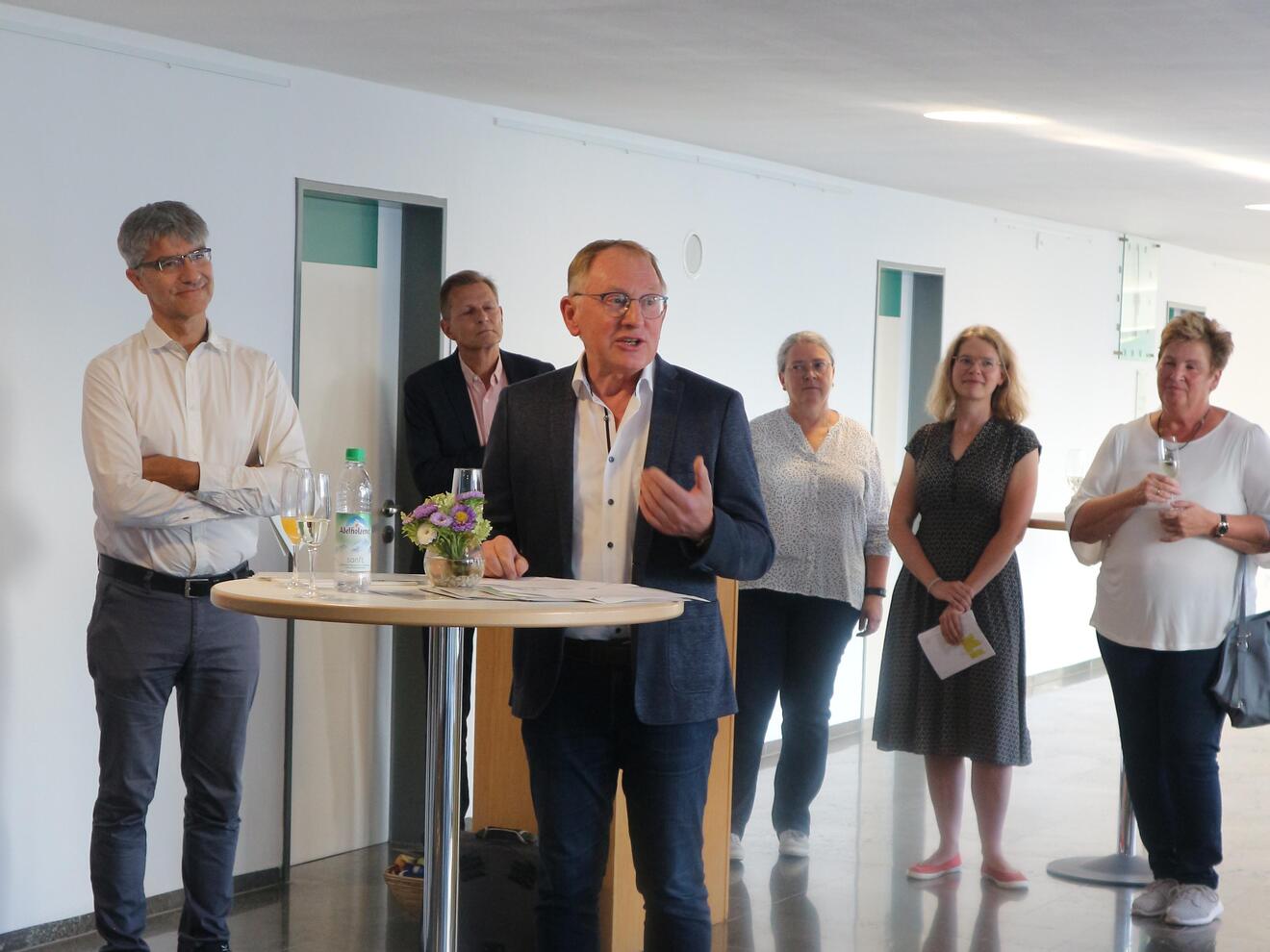 In einer Feierstunde im Exerzitienhaus in Leitershofen hat die Gemeinde- und Organisationsberatung im Bistum Augsburg auf ihr 25-jähriges Jubiläum zurückgeblickt. (Fotos: Gemeinde- und Organisationsberatung)