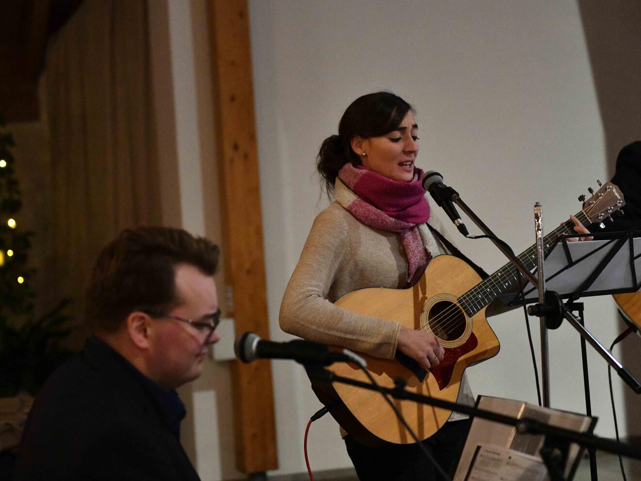 Ein Projektchor zusammengesetzt aus Pastoralreferent/-innen umrahmte die Wortgottesfeier stimmungsvoll musikalisch. 