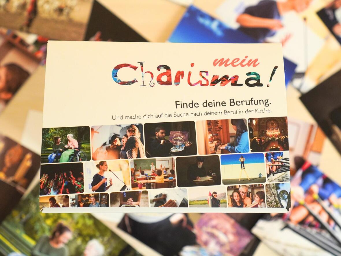 Das "mein Charisma!"-Kartenset ist ab sofort über die Abteilung "Berufe der Kirche" erhältlich. (Foto: Berufe der Kirche)