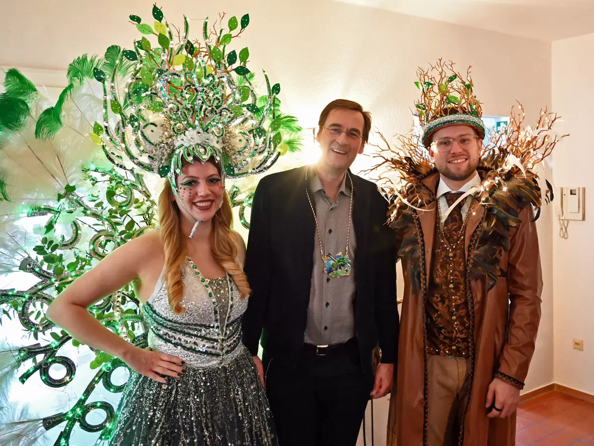 Überrascht von der Ehrung: Amtsleiter Dr. Christian Mazenik. 