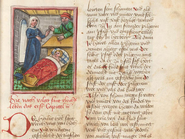 Mittelalterliche Handschriften über das Leben des heiligen Ulrich sind nun öffentlich und digital zugänglich.