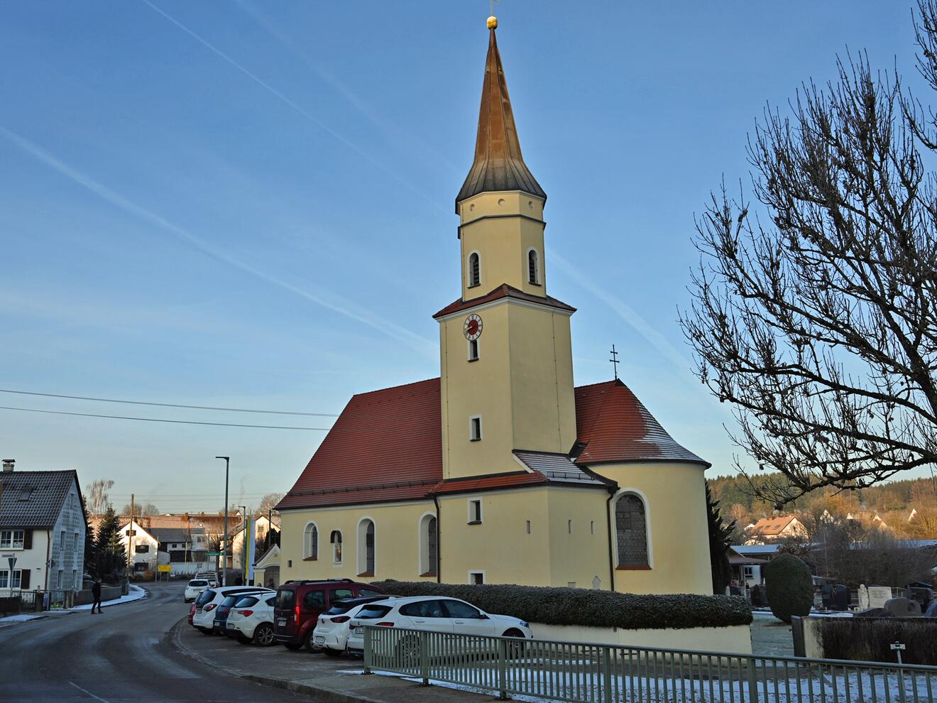 St. Sebastian in Affaltern/Biberbach stammt aus dem Jahr 1697. 