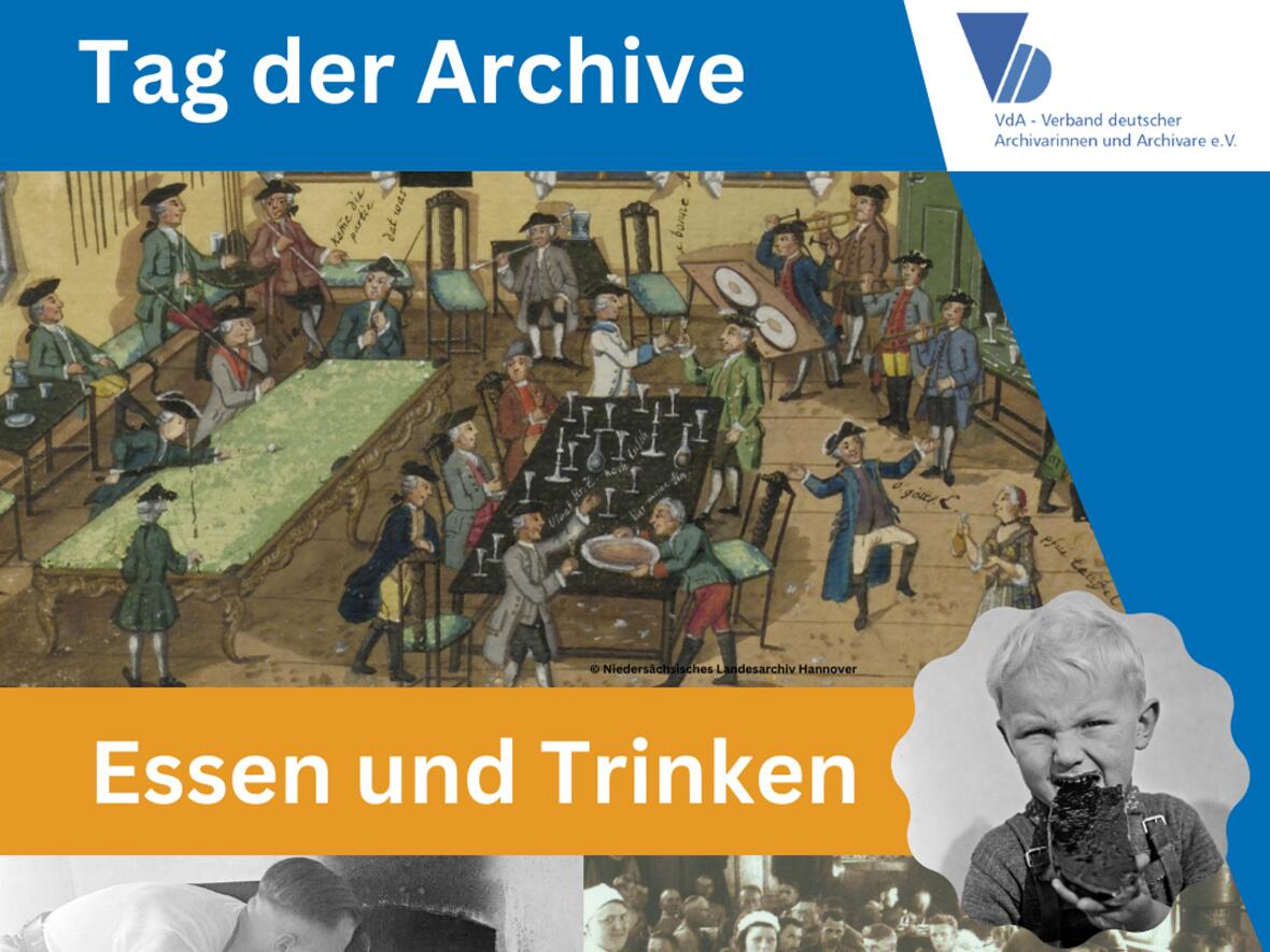 Der bundesweite "Tag der Archive" steht heuer unter dem Motto "Essen und Trinken". Auch im Archiv des Bistums Augsburg findet dazu ein Rahmenprogramm statt. 