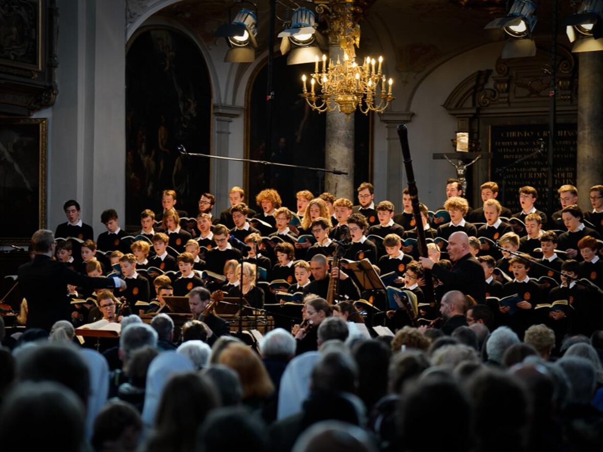 Die Augsburger Domsingknaben singen am 17. März die Matthäuspassion in Evangelisch Heilig-Kreuz (Foto: Susanne Merk / Augsburger Domsingknaben)