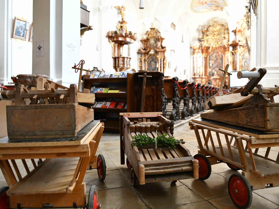 Die diözesane Rätschaktion wird heuer in Ziemetshausen eröffnet (Foto: Maria Rösch / pba)