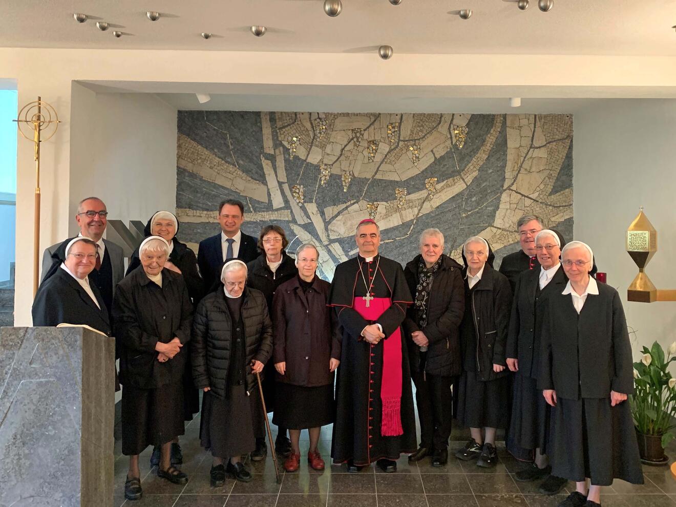 Apostolischer Nuntius zu Gast in Dillingen