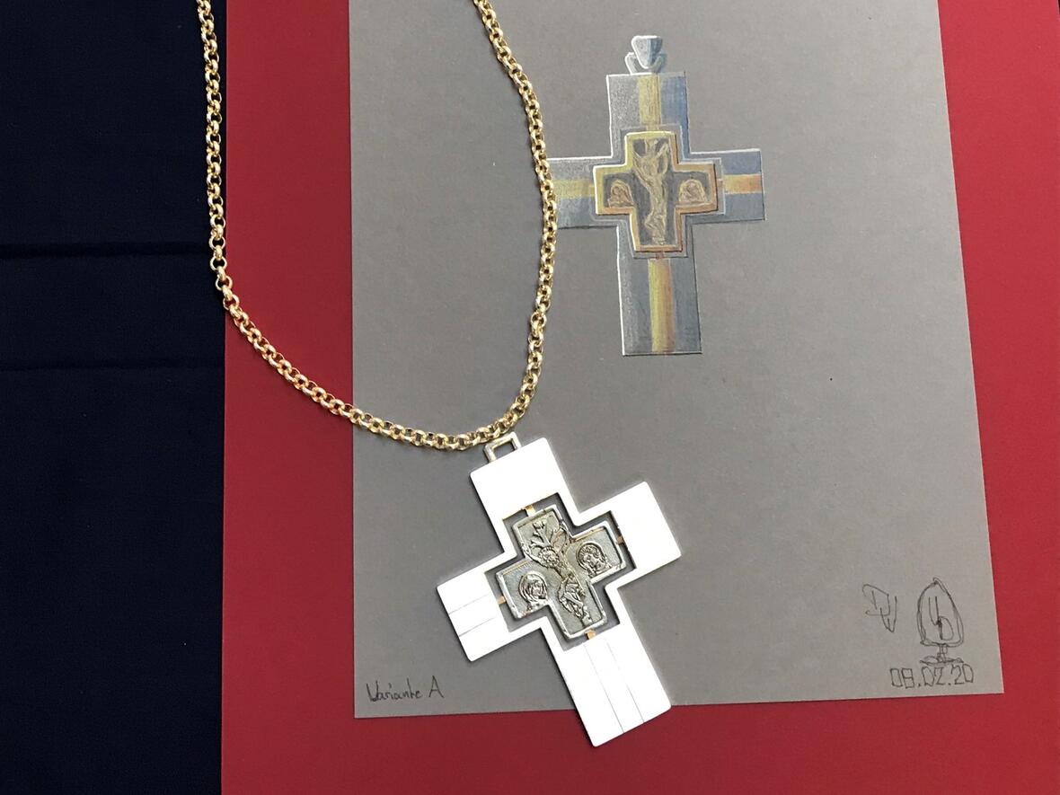 Das Pektorale von Bischof Bertram. (Foto: Karl-Georg Michel / pba)