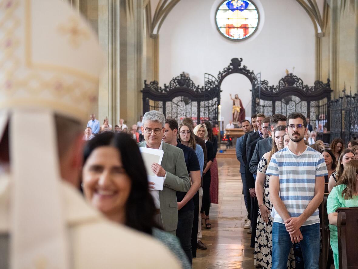 Insgesamt erhielten 72 junge Lehrerinnen und Lehrer ihre kirchliche Lehrbefugnis für den Religionsunterricht.
