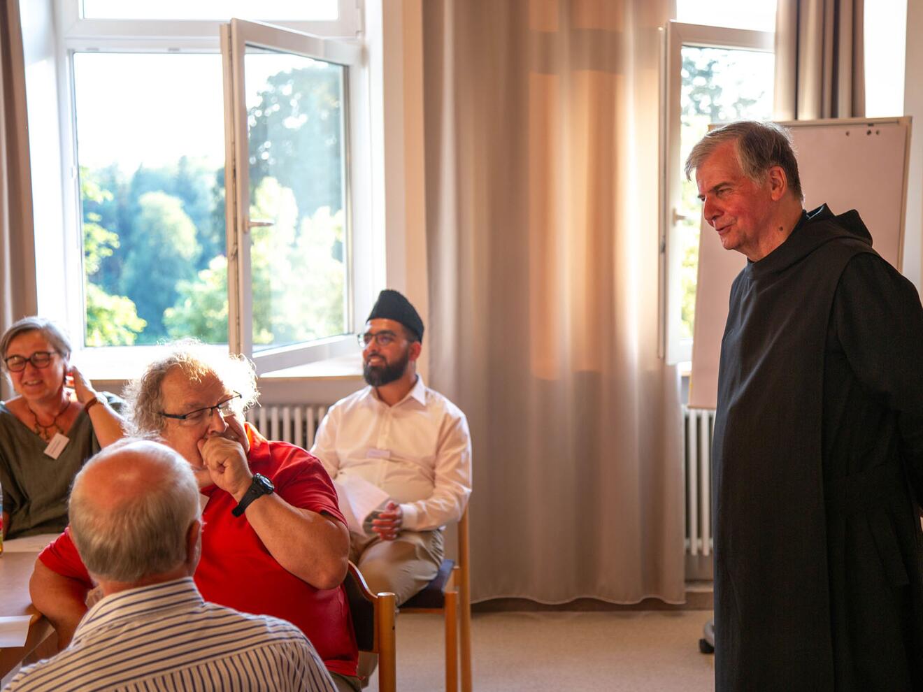 Gute Stimmung im intereligiösen Dialog.