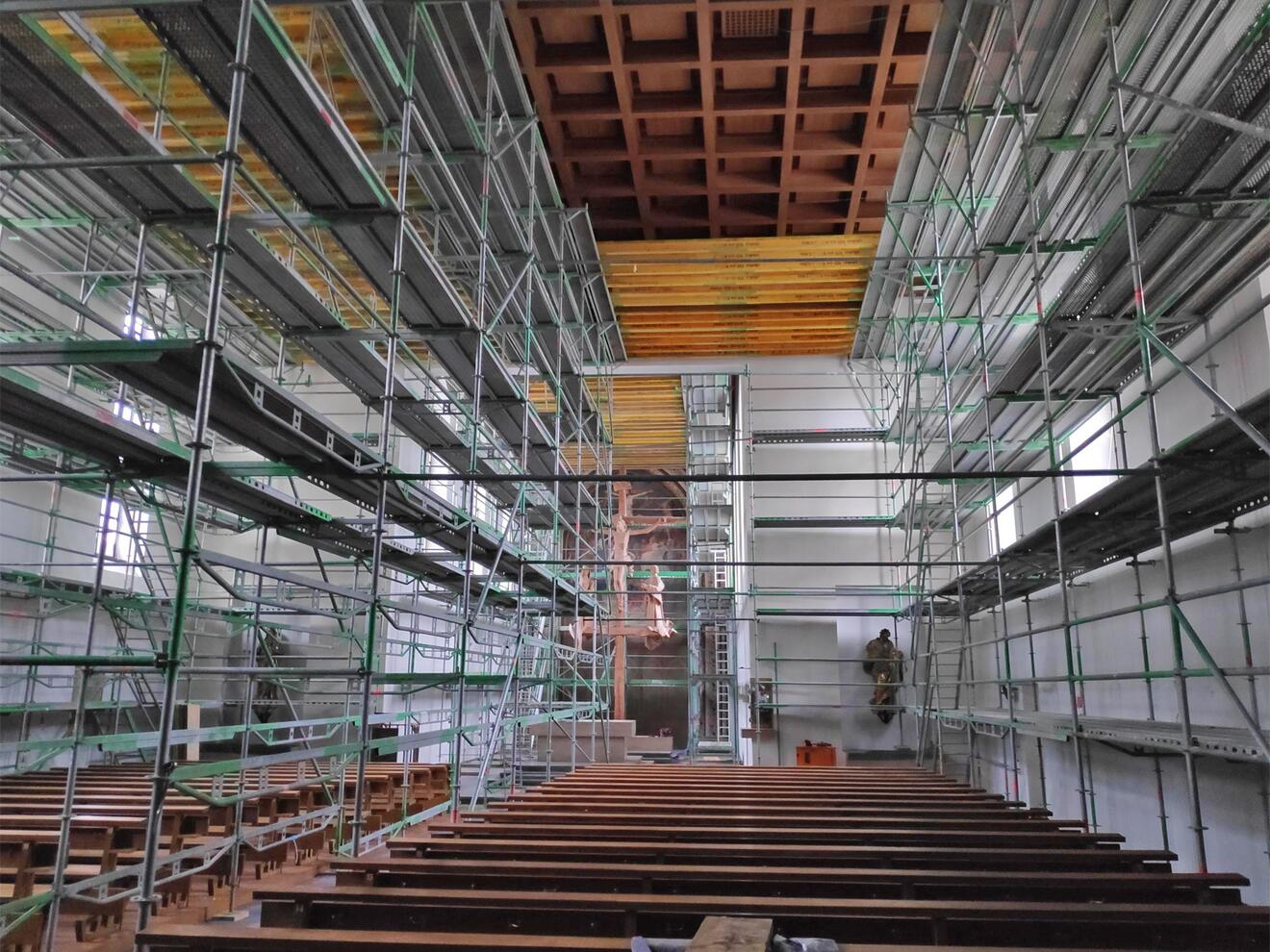 Lange Jahre war die Kirche wegen Renovierungsmaßnahmen geschlossen. (Fotos: PG Memmingen)