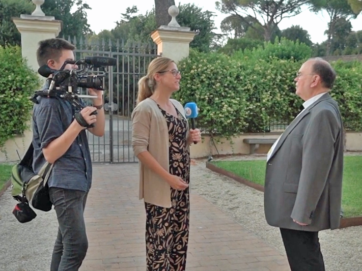 Interview mit Bischof Bertram zur Romwallfahrt