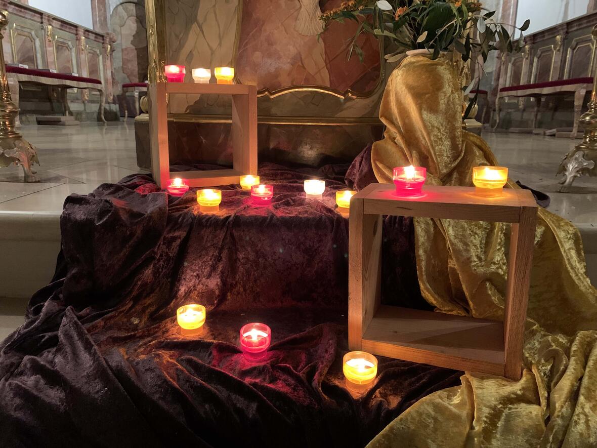 Am 19. November wurde der Gedenktag für Betroffene von sexualisierter Gewalt in der Heilig Geist Kirche in Neuburg/Donau begangen. (Fotos: Viktoria Zäch/pba)