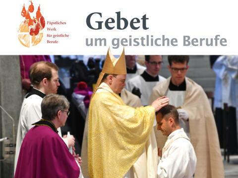 Gebet um geistliche Berufe