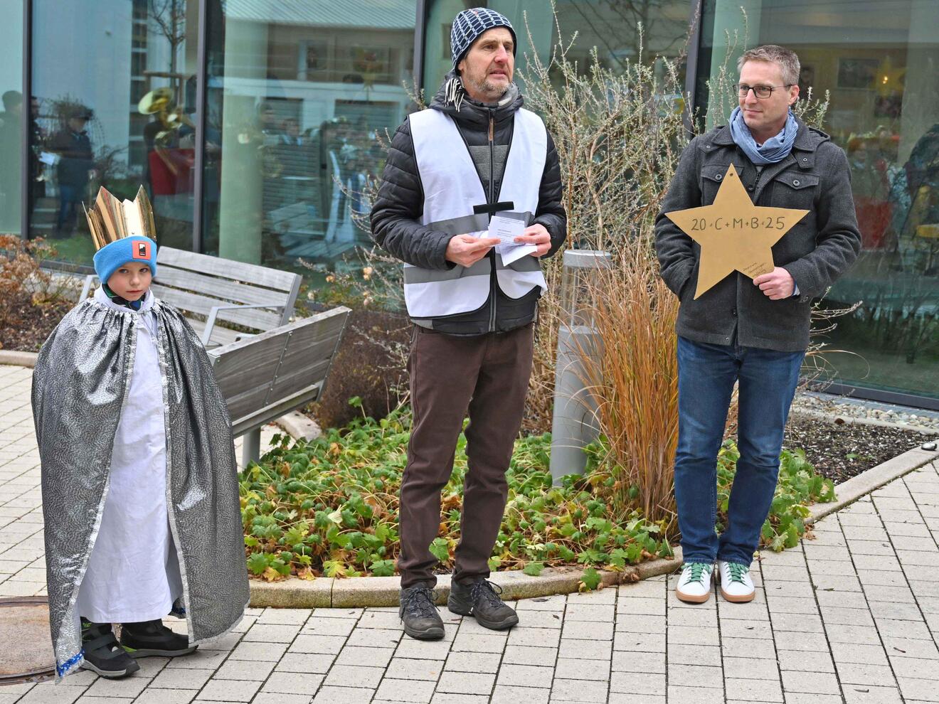 Den ersten Segen der Saison erhielt das Therapiezentrum in Burgau.