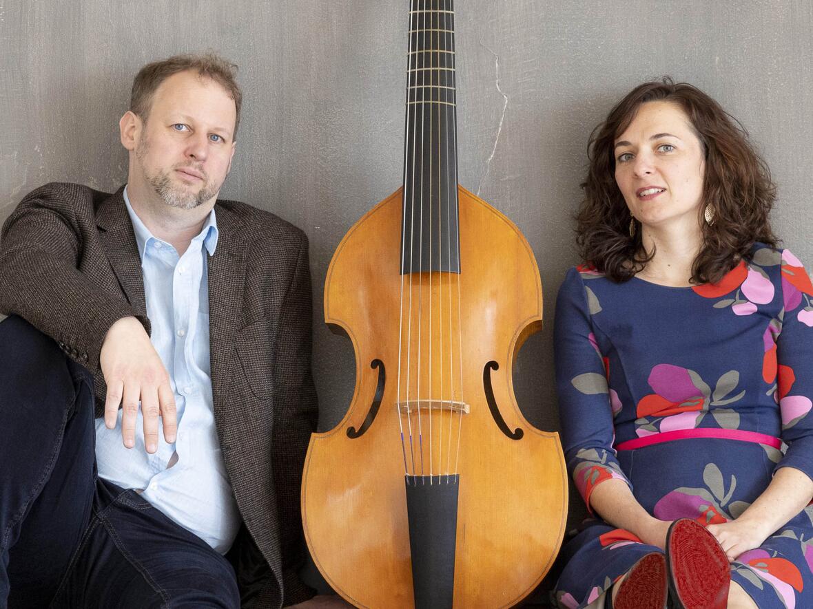 Lebensfrohe Renaissance- und Barockmusik bietet das „DuoVoice2“ bei einem Wandelkonzert im Exerzitienhaus Leitershofen. (Foto: Exerzitienhaus Leitershofen / Stefan Mayr)