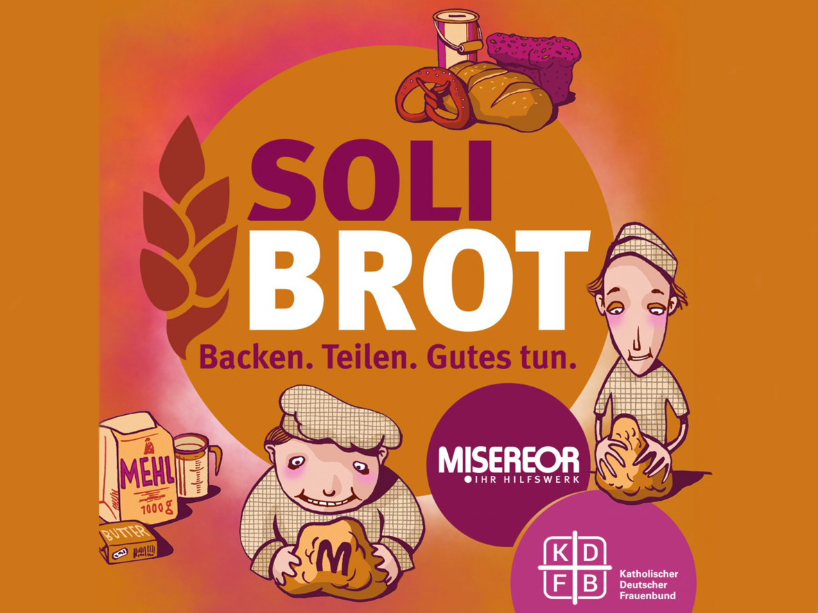 Die Aktion Solibrot wird jährlich vom Frauenbund organisiert. (Grafik: Kat Menschik)