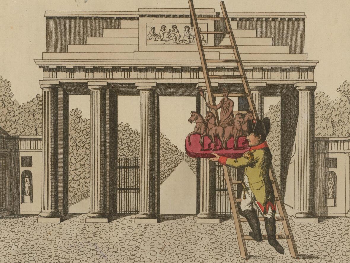 Der Pferdedieb von Berlin. (Staatliche Museen zu Berlin, Kunstbibliothek Dietmar Katz)