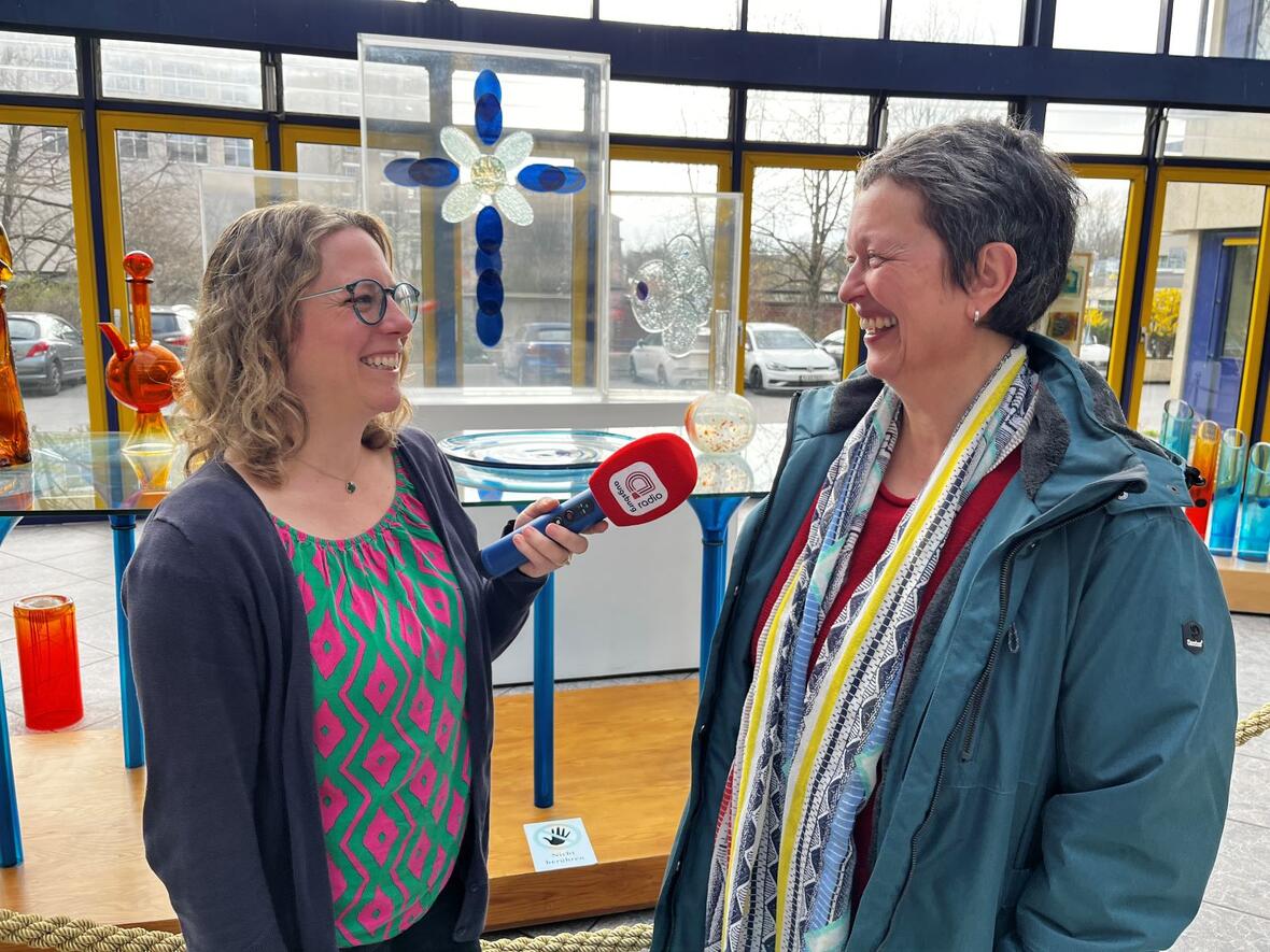 Cappuccino-Sonntagstalk mit Hildegard Steuer (Foto: Radio Augsburg)