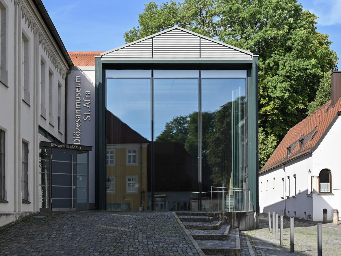 Das Diözesanmuseum St. Afra in der Augsburger Kornhausgasse (Foto: Leander Stork / pba)