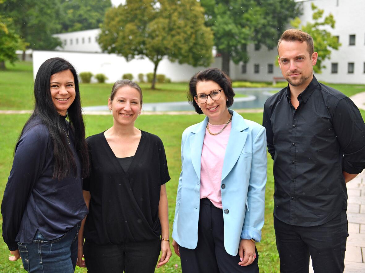Das Seminar für Grund-, Mittel- und Förderschulen mit Seminarrektorin Rebekka Jähnig (2. von rechts). 