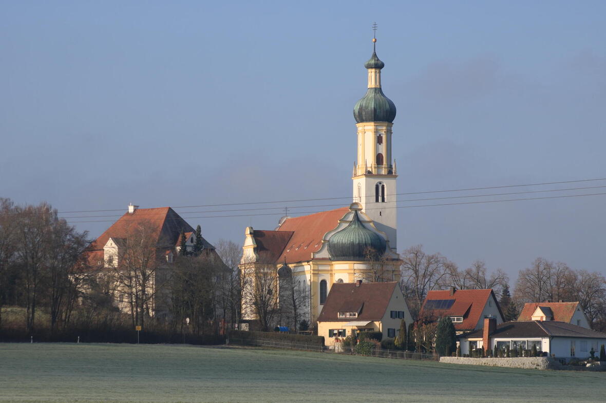Die Wallfahrtskirche in Biberbach ist ein beliebtes Ziel von Pilgern aus Nah und Fern. Mit einem Jubiläumsjahr wurde auf die 500-jährige Geschichte zurückgeblickt. (Foto: Peter Düren)