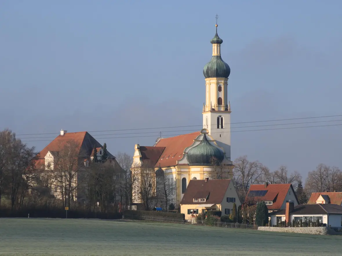 Die Wallfahrtskirche in Biberbach ist ein beliebtes Ziel von Pilgern aus Nah und Fern. Mit einem Jubiläumsjahr wurde auf die 500-jährige Geschichte zurückgeblickt. (Foto: Peter Düren)