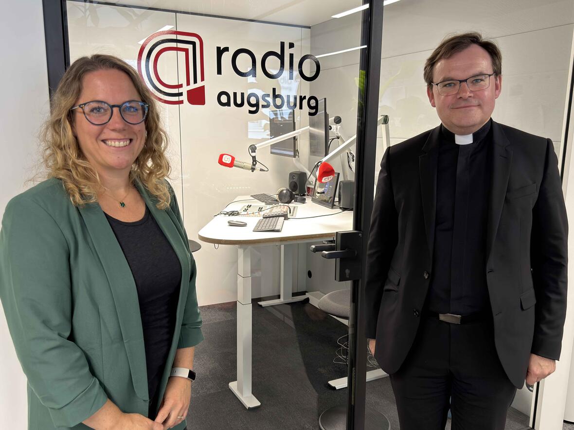 Der neue Leiter des Augsburger Priesterseminars, Dr. Rainer Florie, ist am kommenden Sonntag beim Sonntagstalk zu Gast. (Foto: Radio Augsburg)