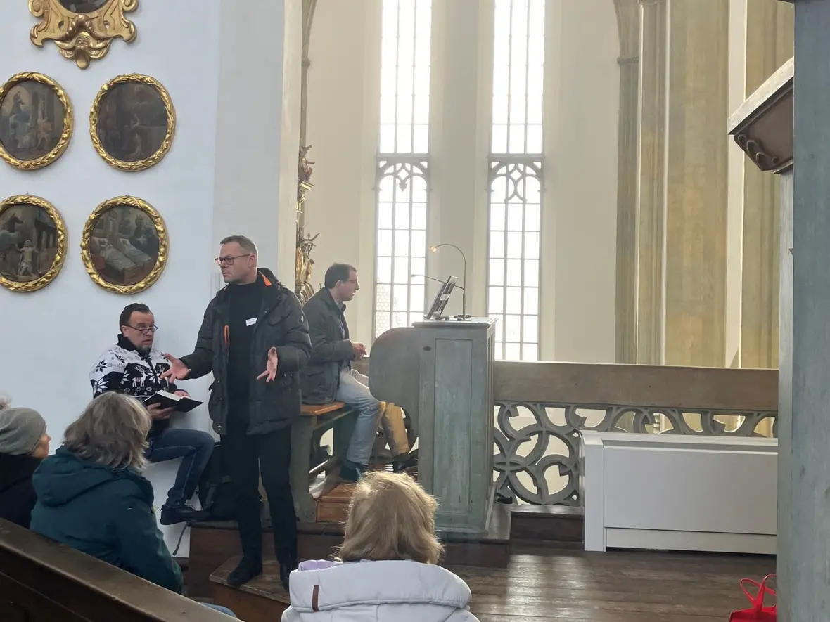 Orgelworkshop beim diözesanen Tag der Kirchenmusik 2025 (Fotos: Werner Zuber / Amt für Kirchenmusik)