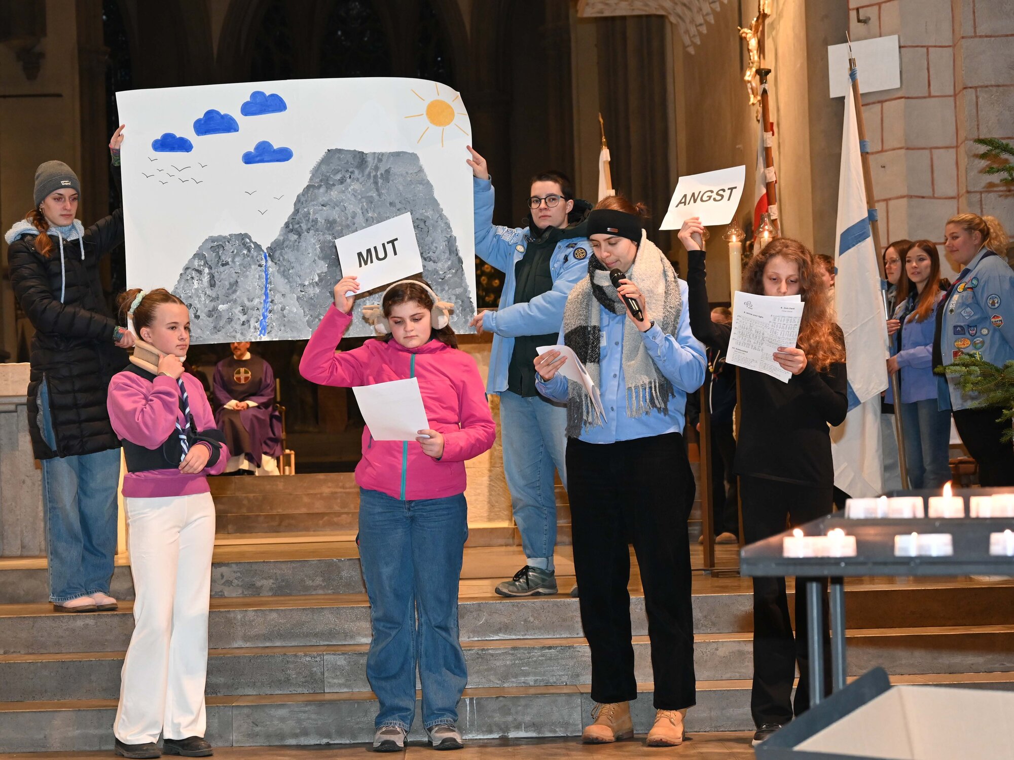 Friedenslicht aus Bethlehem (Foto PSG)